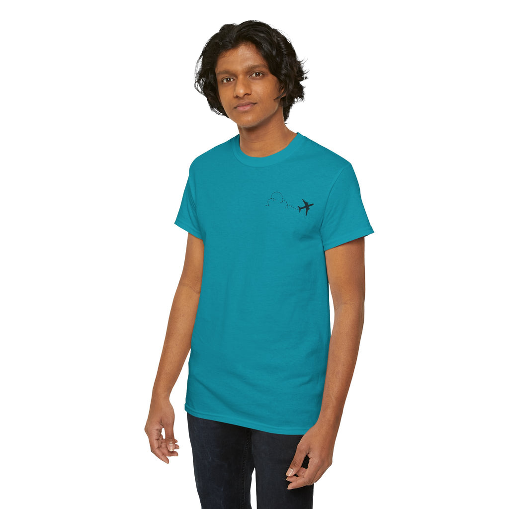 FORECAST. QUICKTURNS. aviation t-shirt. graphic tee. gifts. pilots. planes