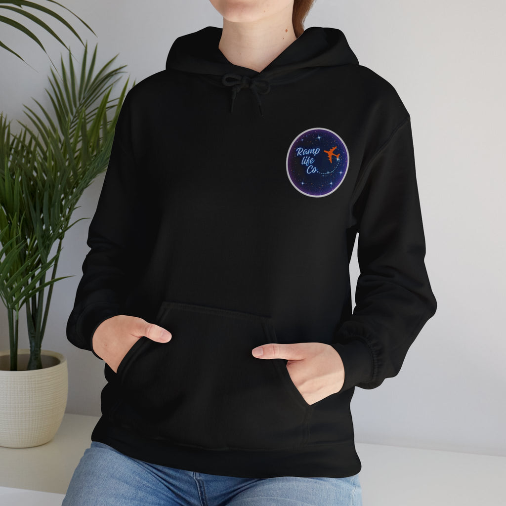 Ramp Life Co. hoodie. aviation. pilot. planes. gifts