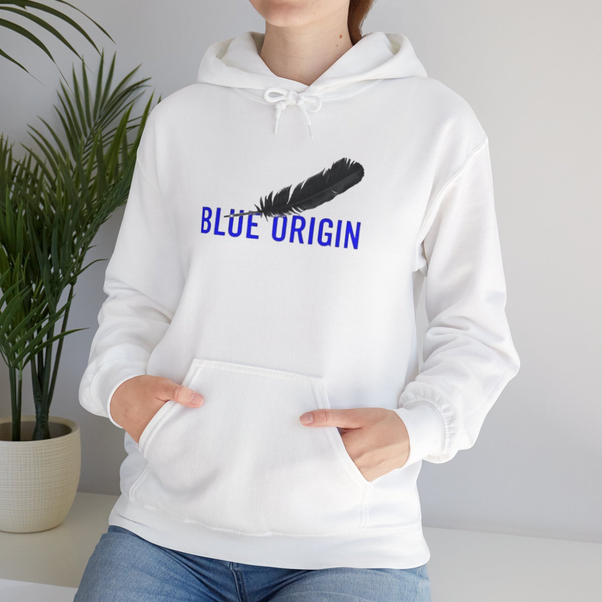 Blue Origin Hoodie. pilots. aviation hoodie. (logo)