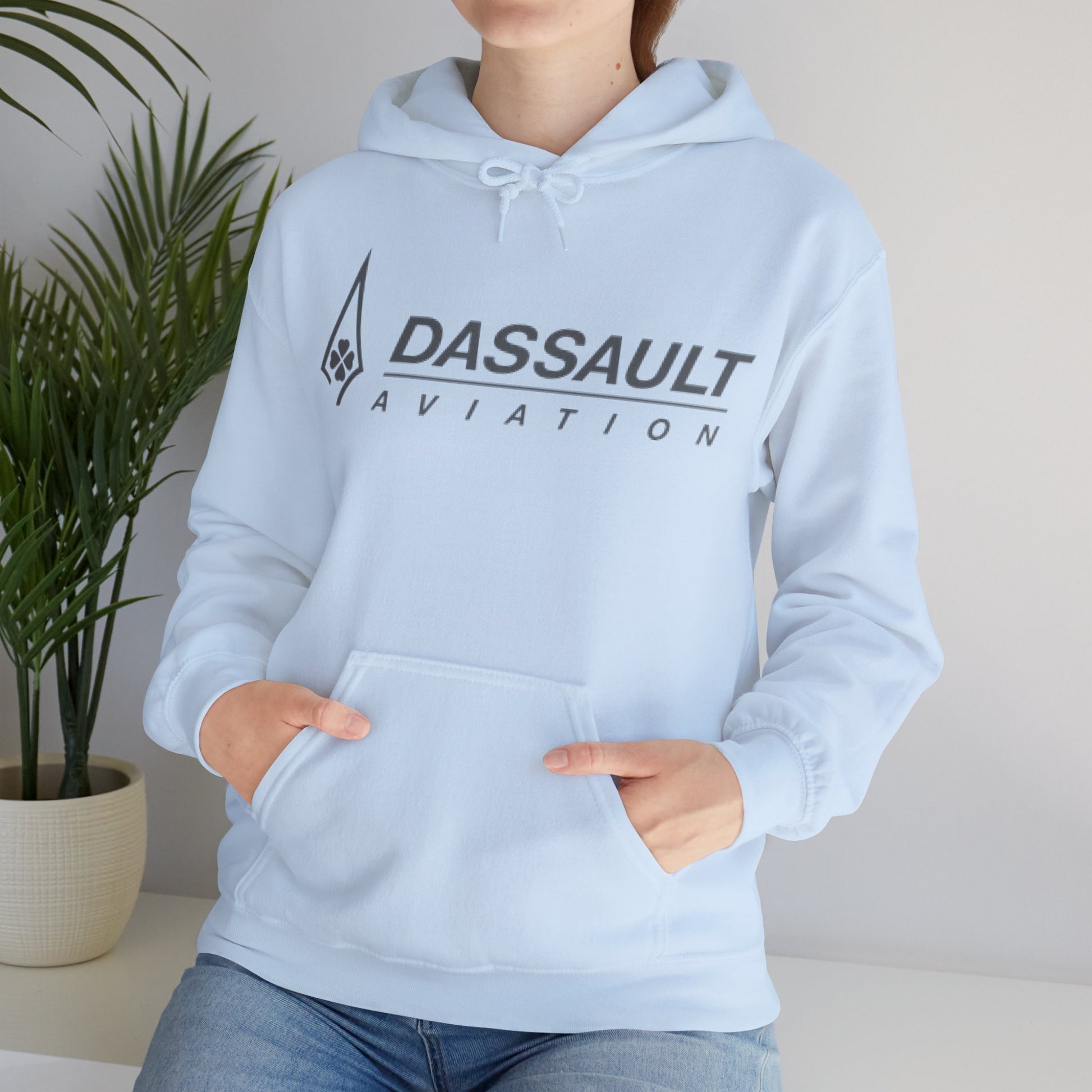 Dassault aviation hoodie. aviation. pilots hoodie. (logo)