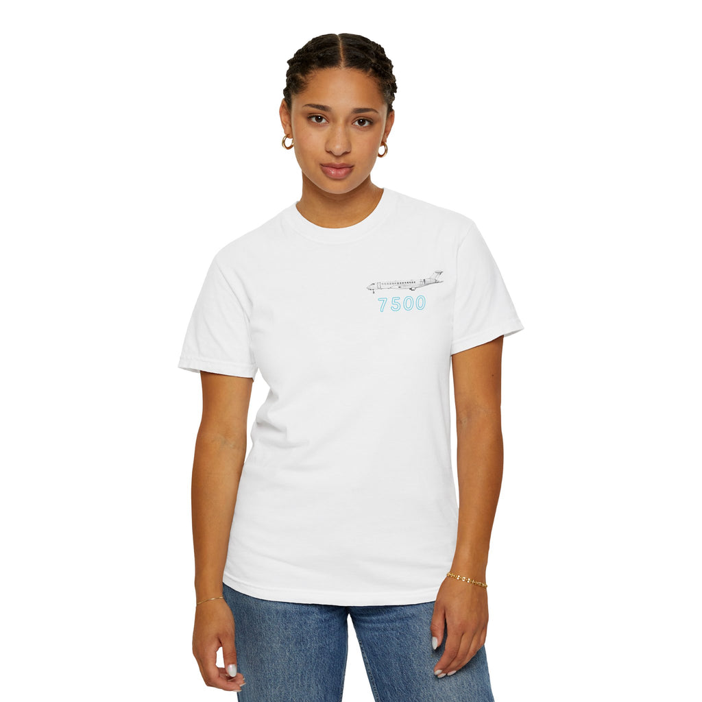 Global 7500 T-shirt. aviation. gift. pilot. jets. mens gifts. gifts for her