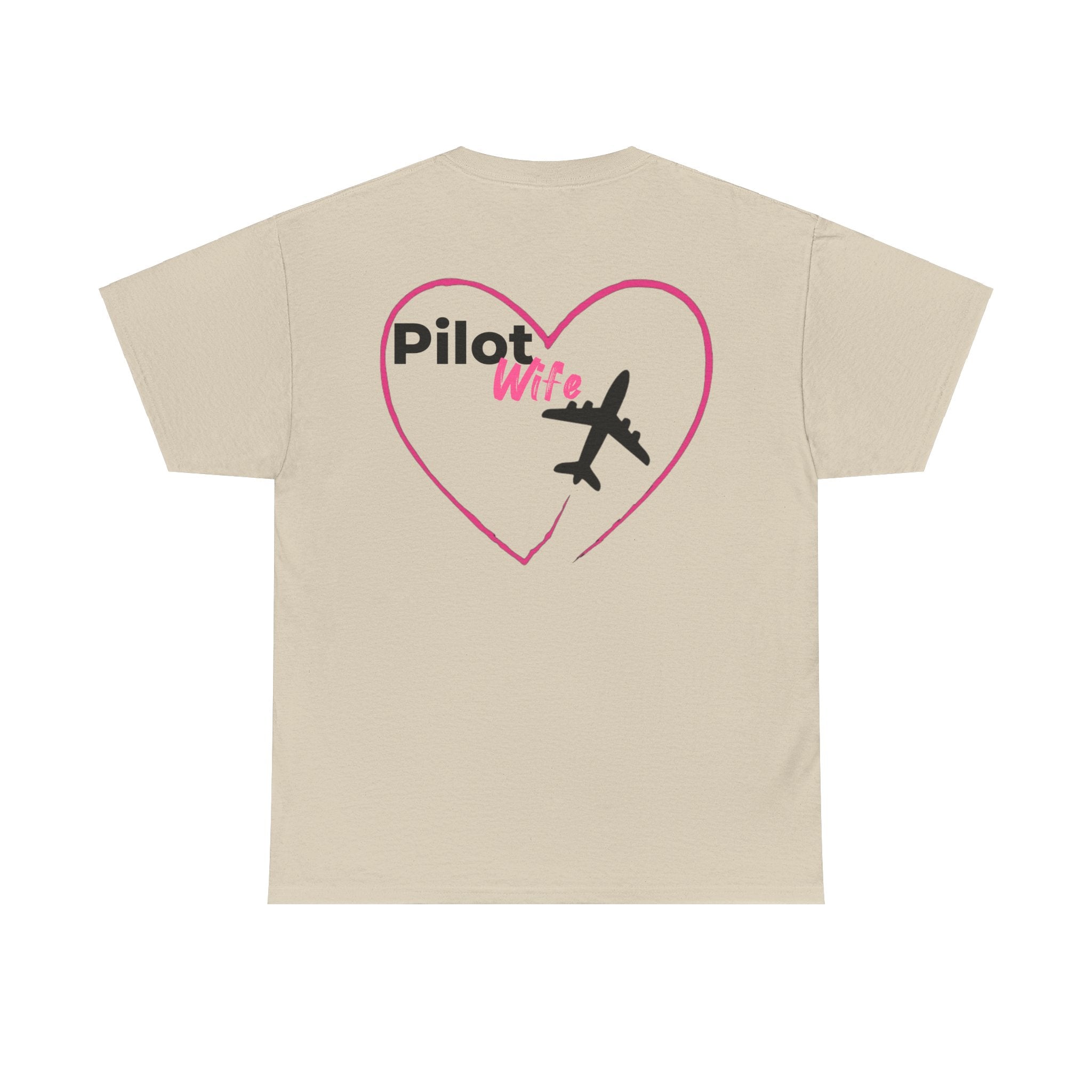 Pilot Wife t-shirt. pilots. gifts. for her. aviation. planes. pilot. anniversary.
