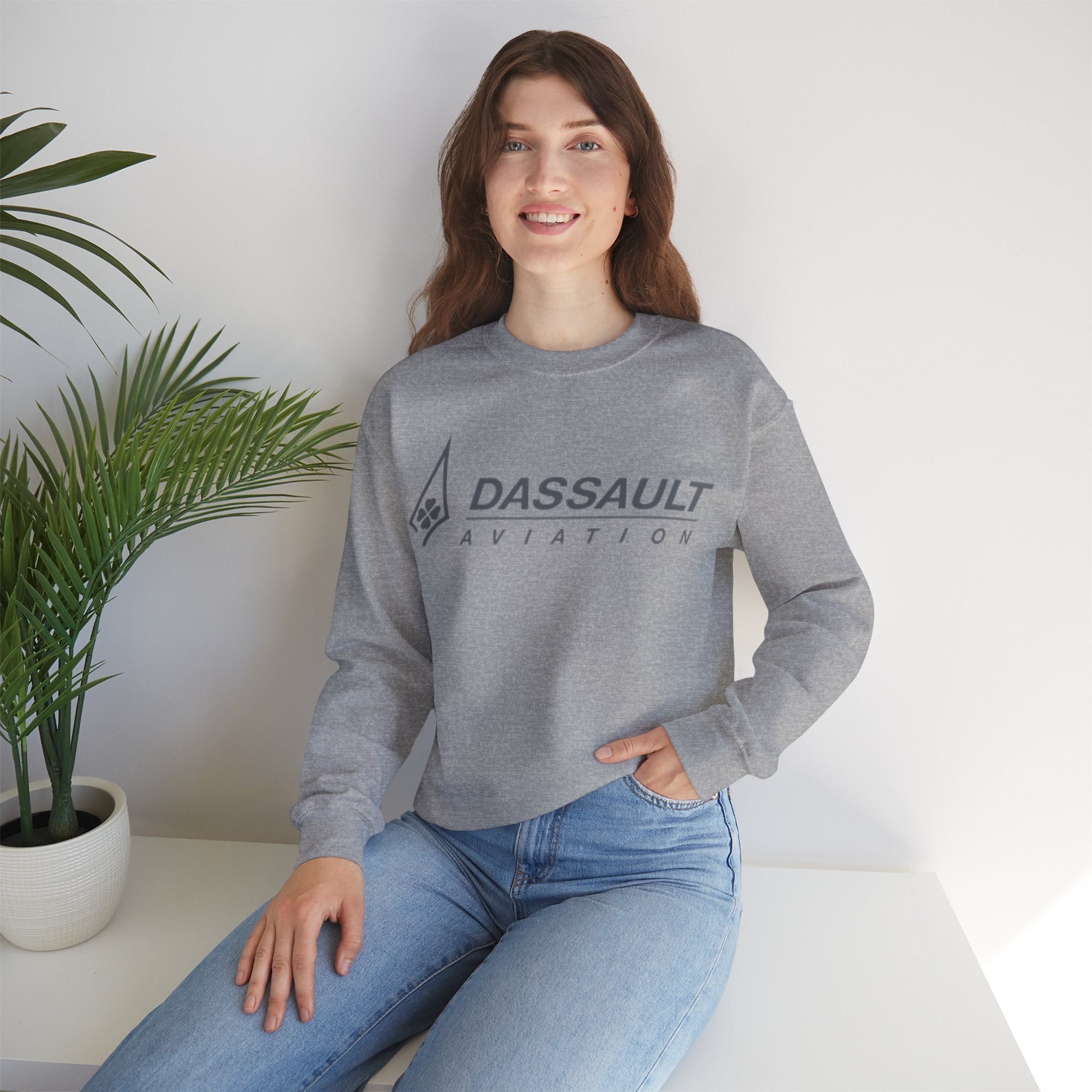 Dassault Aviation Crewneck Sweatshirt (logo)