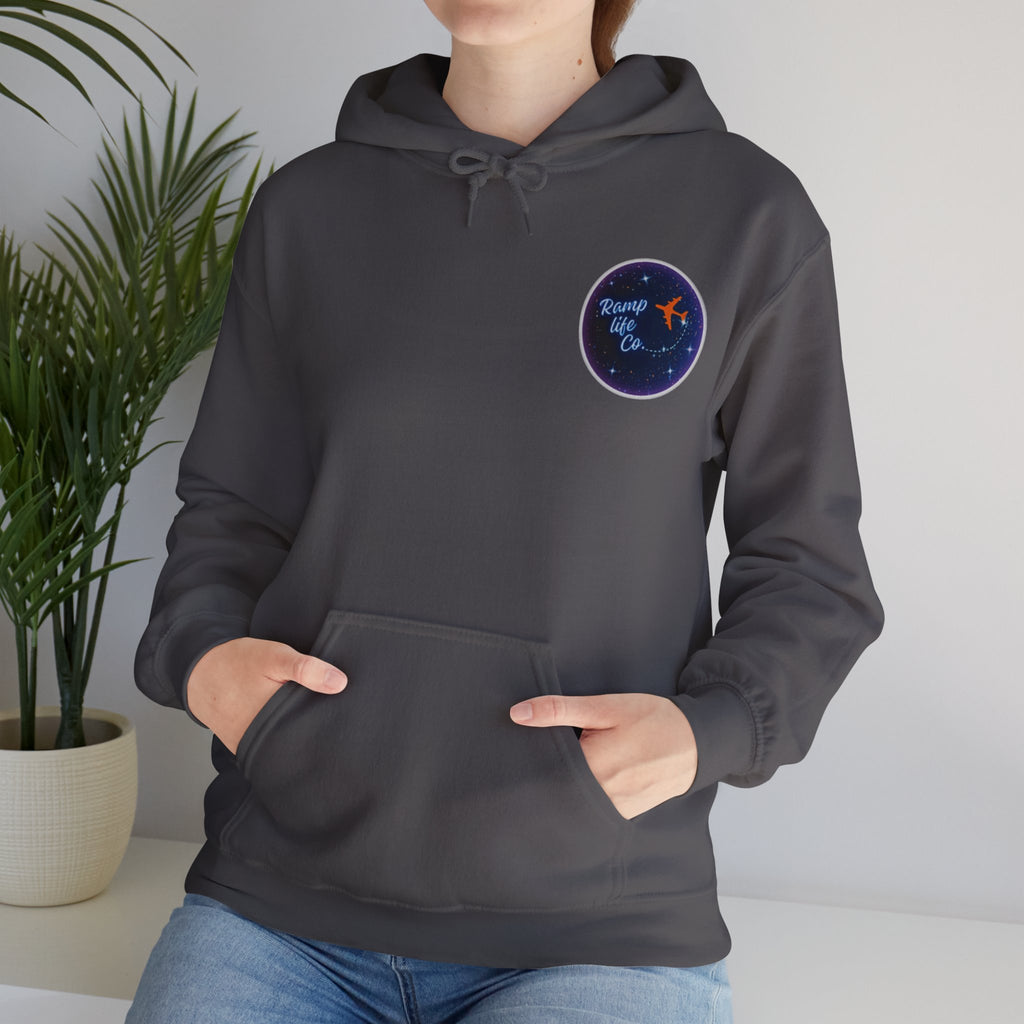 Ramp Life Co. hoodie. aviation. pilot. planes. gifts