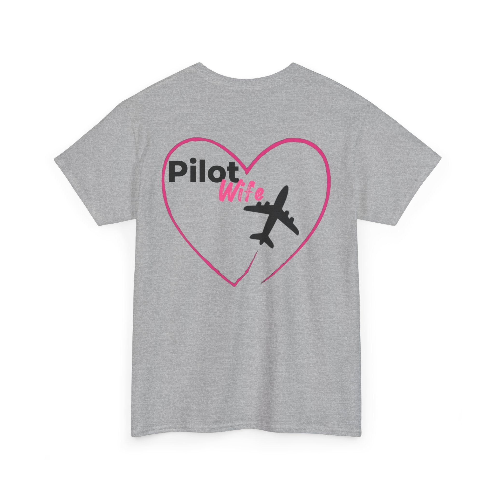 Pilot Wife t-shirt. pilots. gifts. for her. aviation. planes. pilot. anniversary.