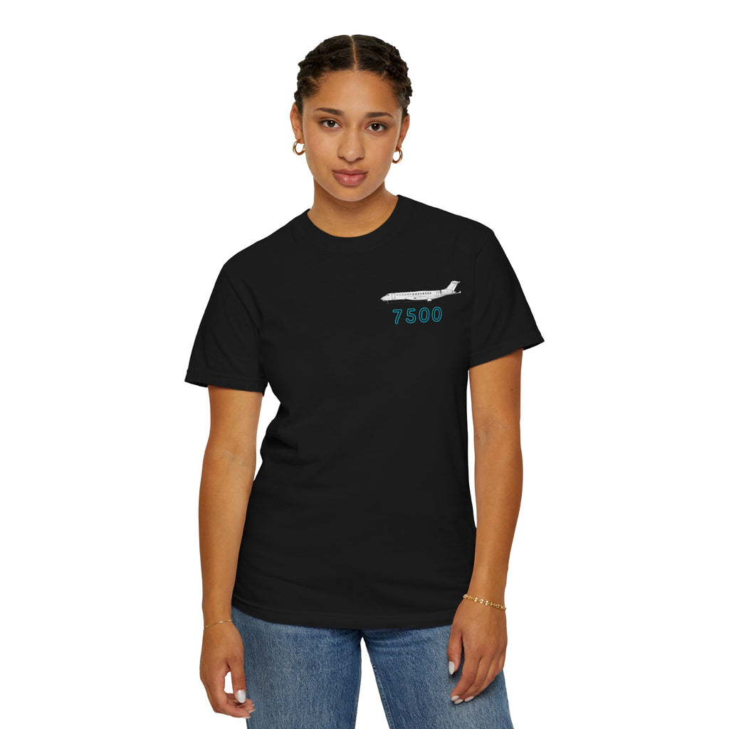 Global 7500 T-shirt. aviation. gift. pilot. jets. mens gifts. gifts for her