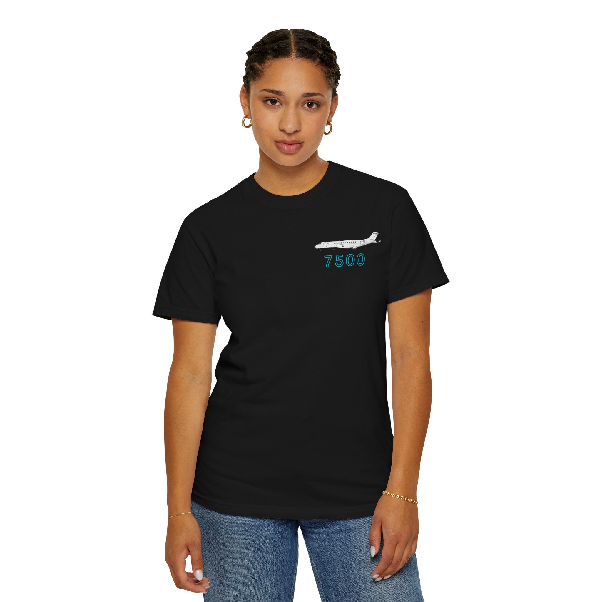 Global 7500 T-shirt. aviation. gift. pilot. jets. mens gifts. gifts for her