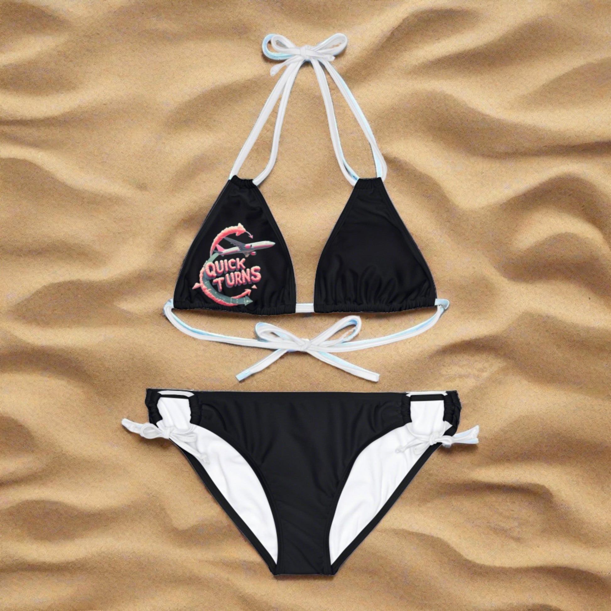 Quick Turns Strappy Bikini Set