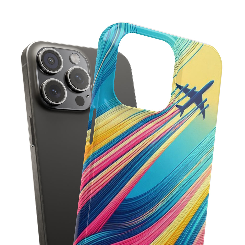 AVIATION INSPIRED ARTWORK iphone case. 13.14.15 pro max Slim Cases