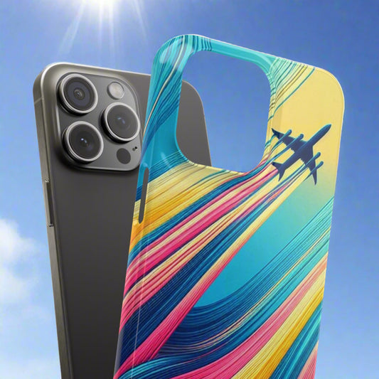 AVIATION INSPIRED ARTWORK iphone case. 13.14.15 pro max Slim Cases