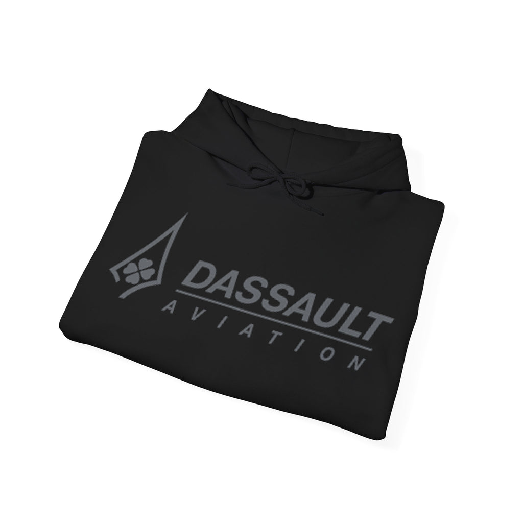 Dassault aviation hoodie. aviation. pilots hoodie. (logo)