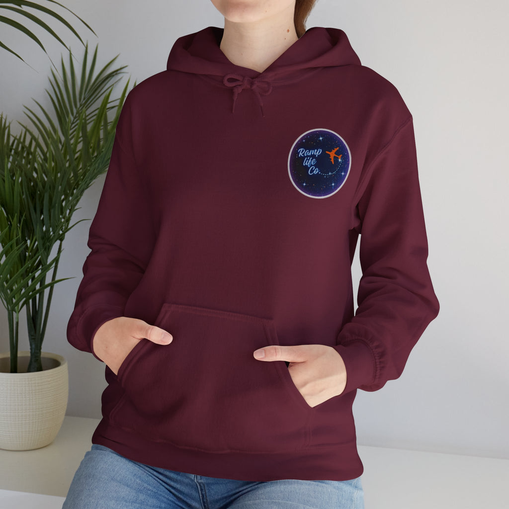 Ramp Life Co. hoodie. aviation. pilot. planes. gifts