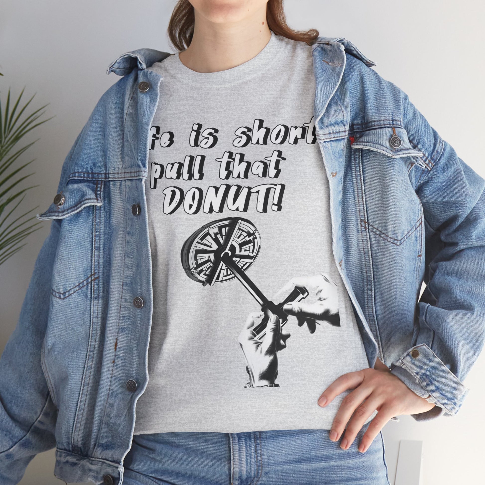 DONUT T-shirt. line service. pilots. gift. funny. joke. aviation. travel. work.