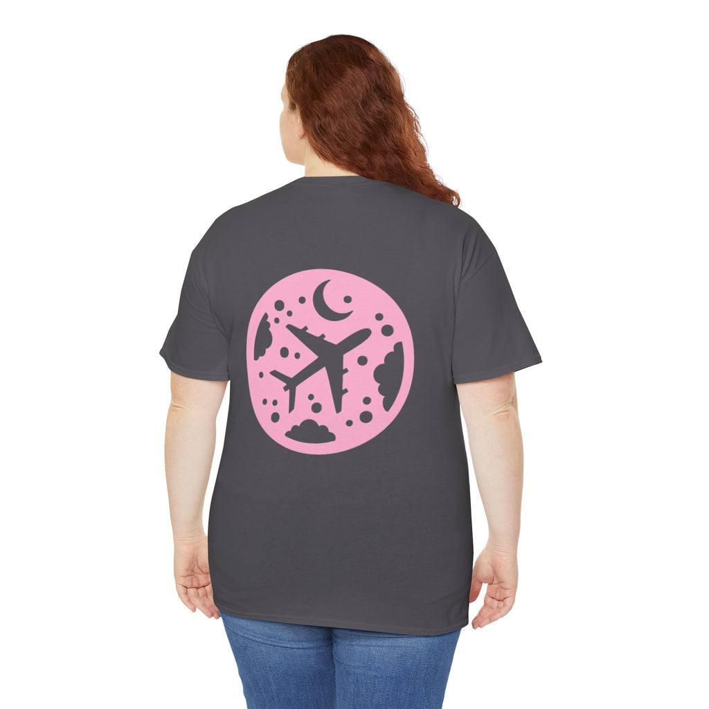 starry night. aviation. t-shirt. planes. sky. pilots. gifts
