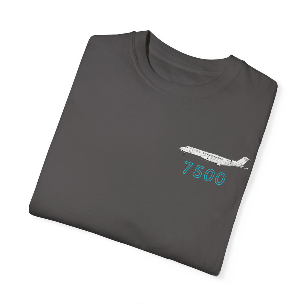 Global 7500 T-shirt. aviation. gift. pilot. jets. mens gifts. gifts for her