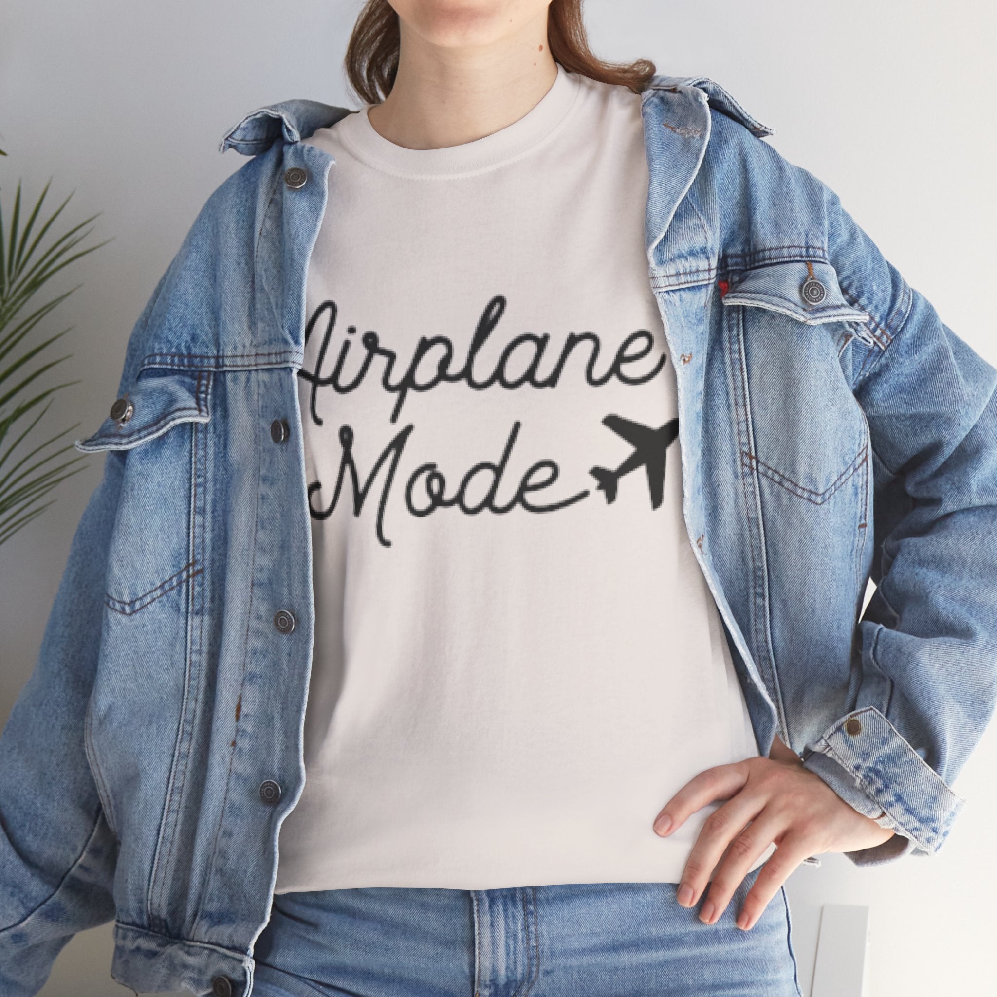 Airplane Mode Aviation Graphic Tee. gift for pilots. flight attendant. aviation lovers.