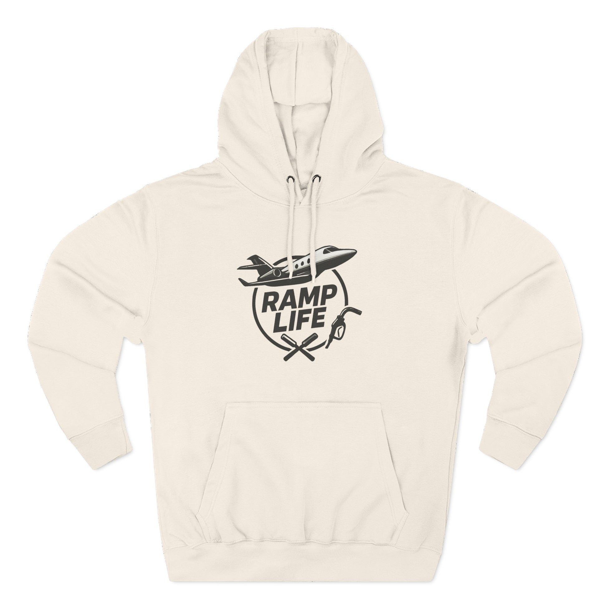 Ramp Life airplane logo Hoodie | aviation pilot Inspired design