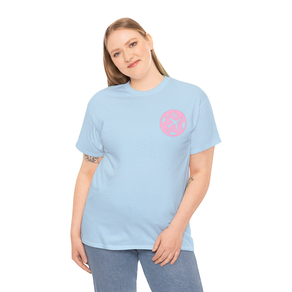 starry night. aviation. t-shirt. planes. sky. pilots. gifts