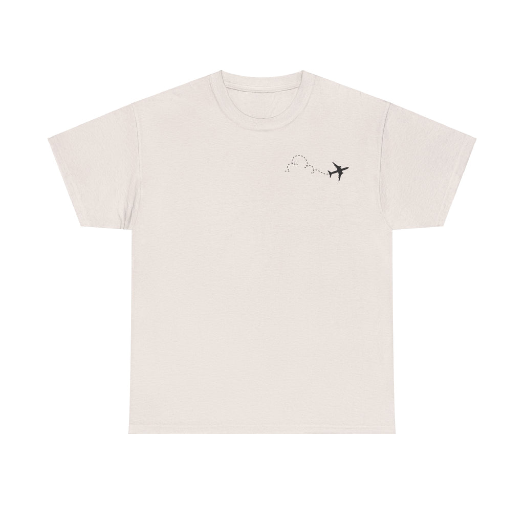 FORECAST. QUICKTURNS. aviation t-shirt. graphic tee. gifts. pilots. planes