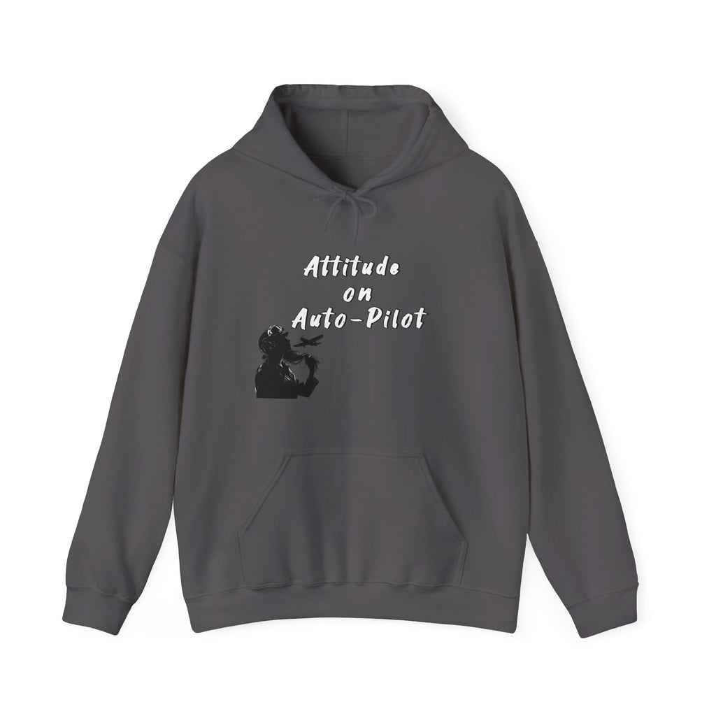 Female Pilot Hoodie. aviation. aviation gifts. gifts for pilots. attitude. graphic tee