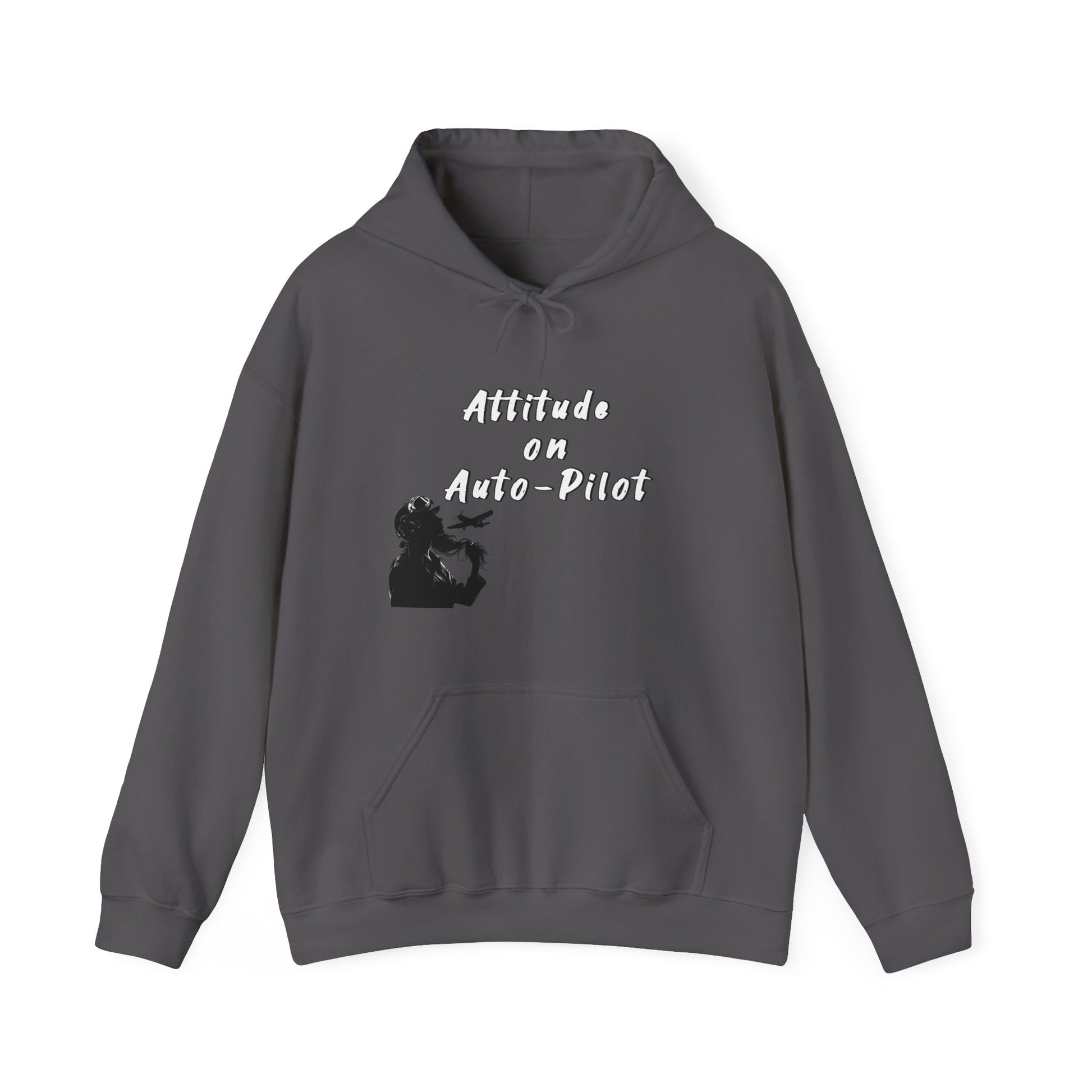 Female Pilot Hoodie. aviation. aviation gifts. gifts for pilots. attitude. graphic tee