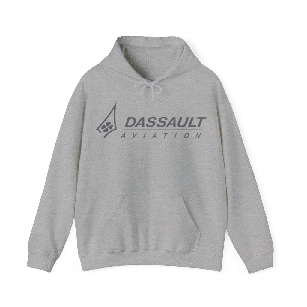 Dassault aviation hoodie. aviation. pilots hoodie. (logo)