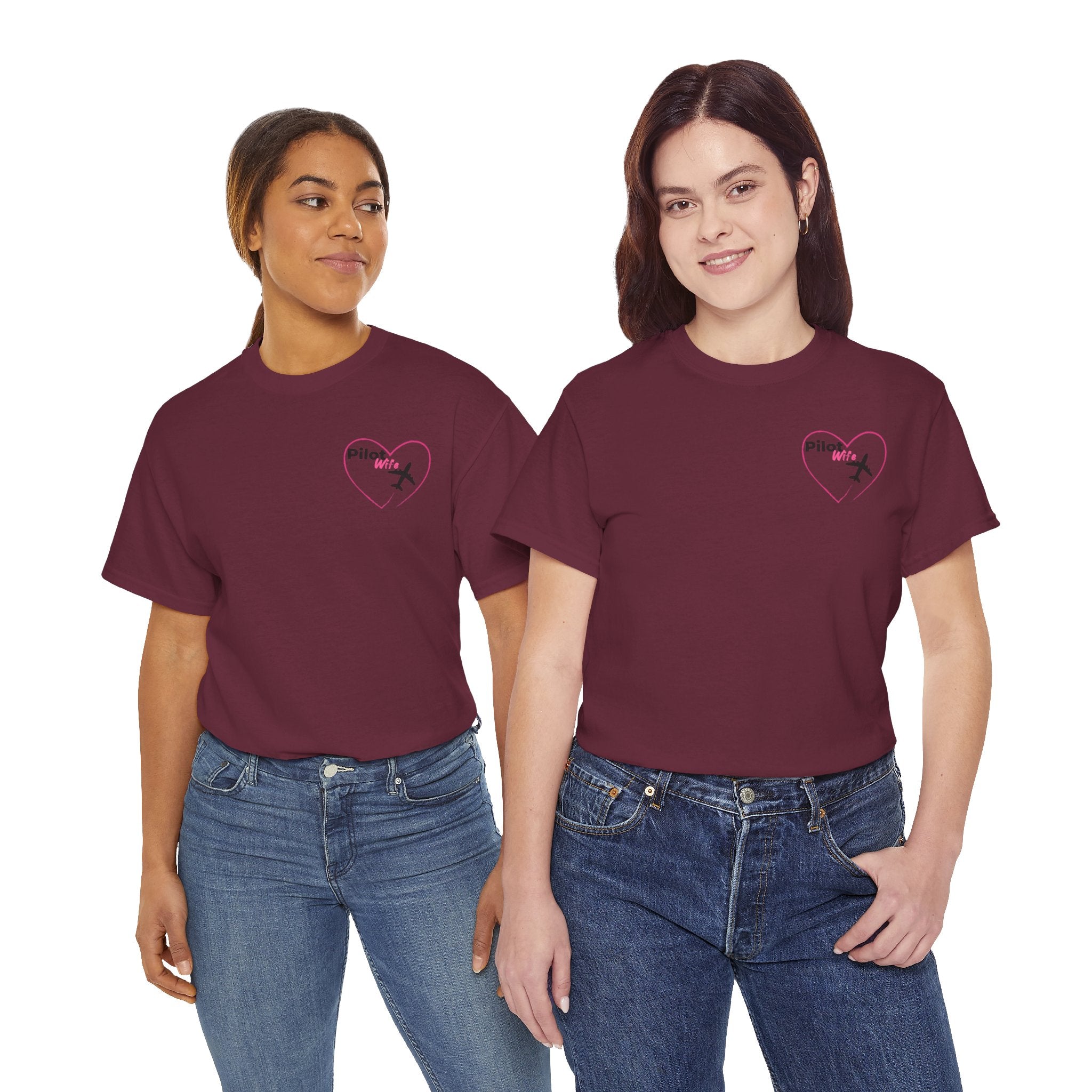 Pilot Wife t-shirt. pilots. gifts. for her. aviation. planes. pilot. anniversary.