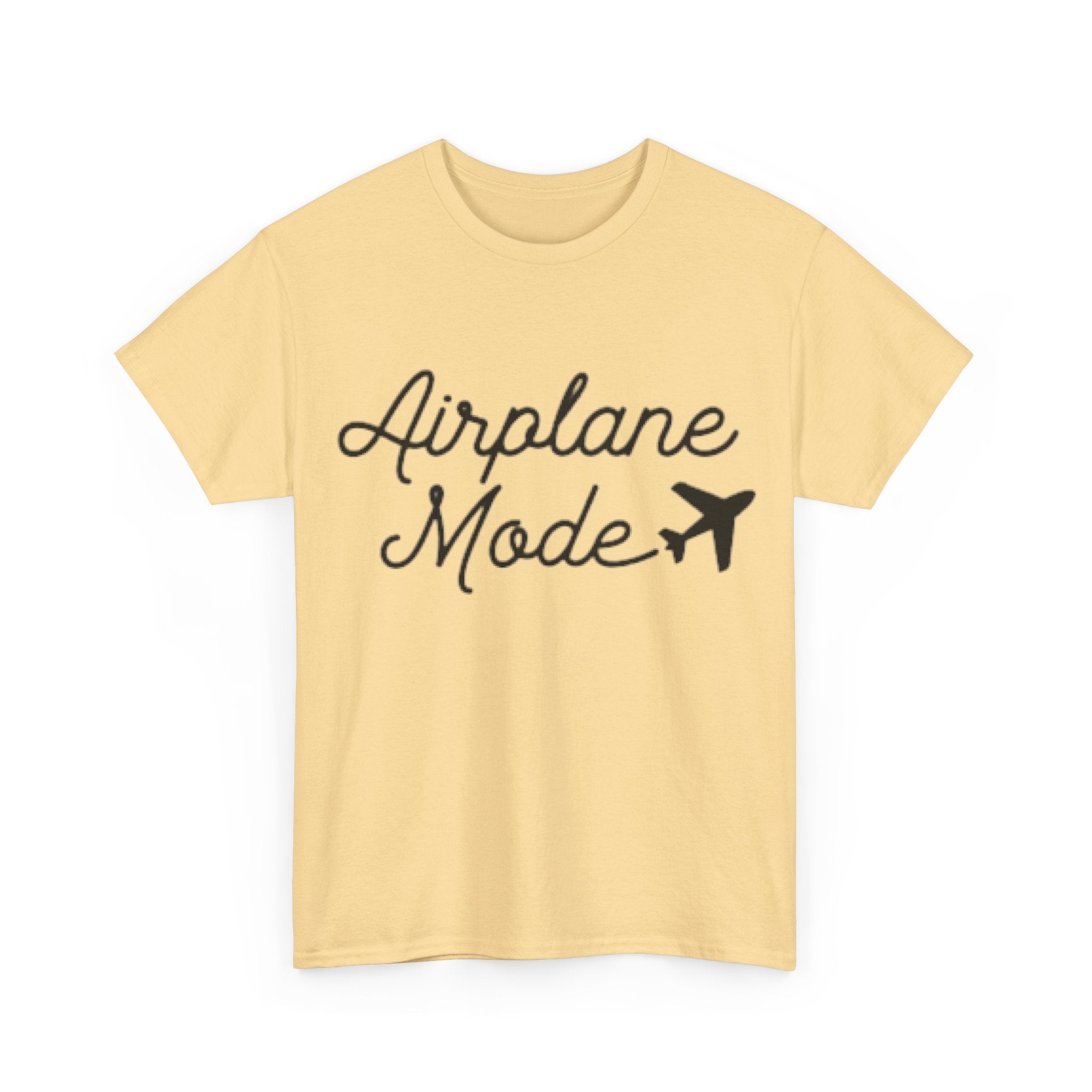 Airplane Mode Aviation Graphic Tee. gift for pilots. flight attendant. aviation lovers.