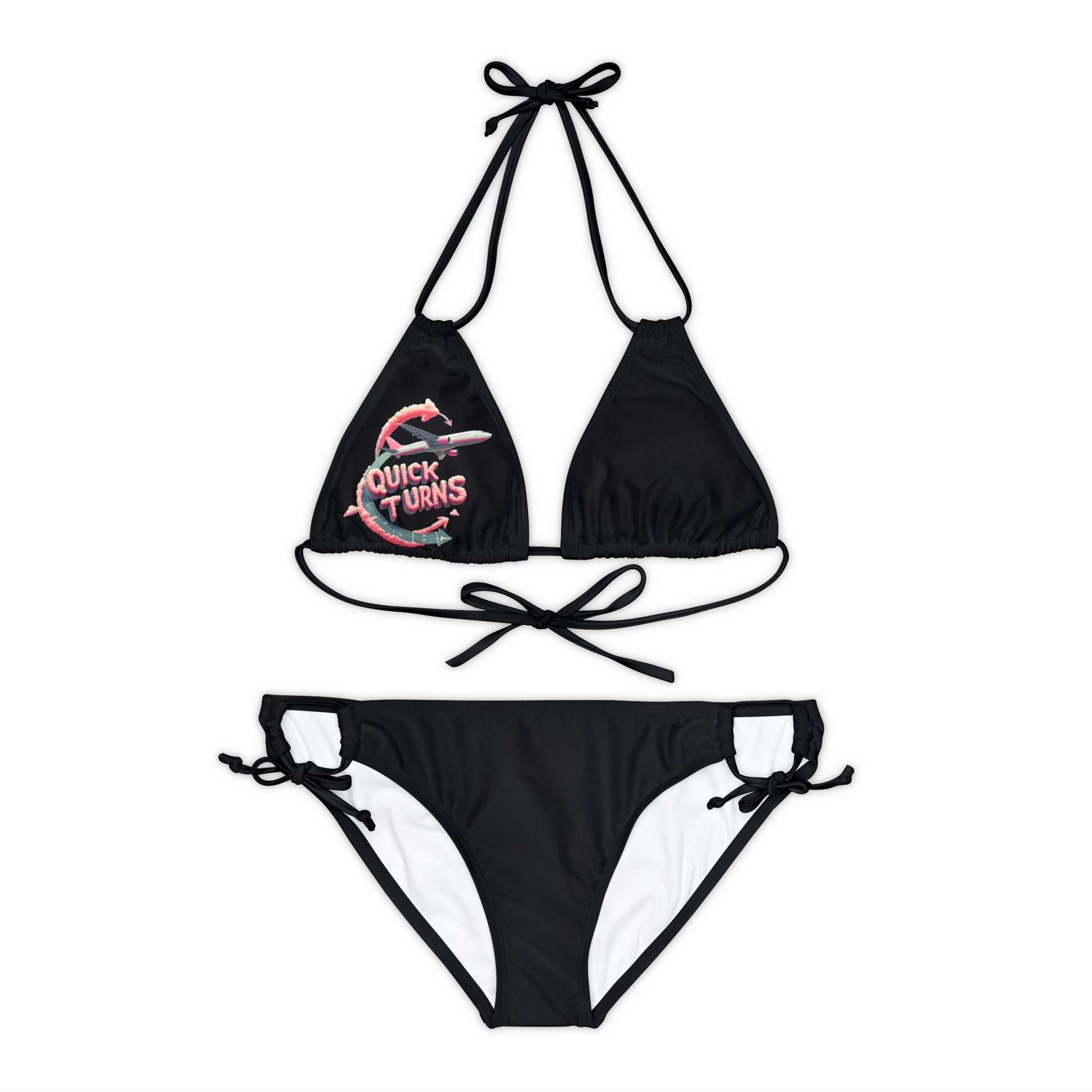 Quick Turns Strappy Bikini Set