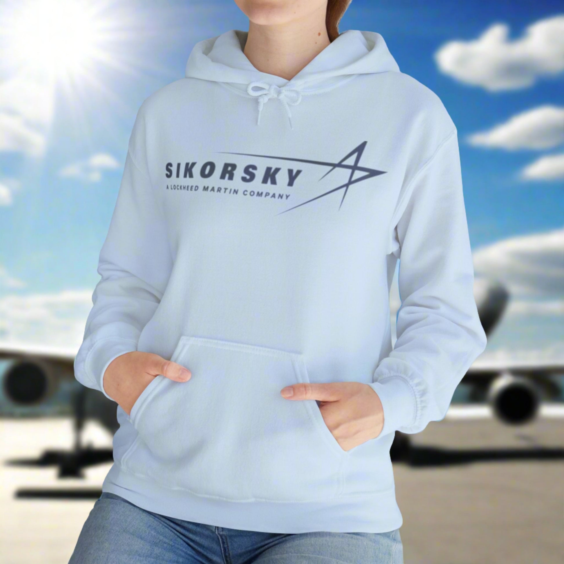 Sikorsky Hoodie. aviation. pilots. t-shirt (logo)