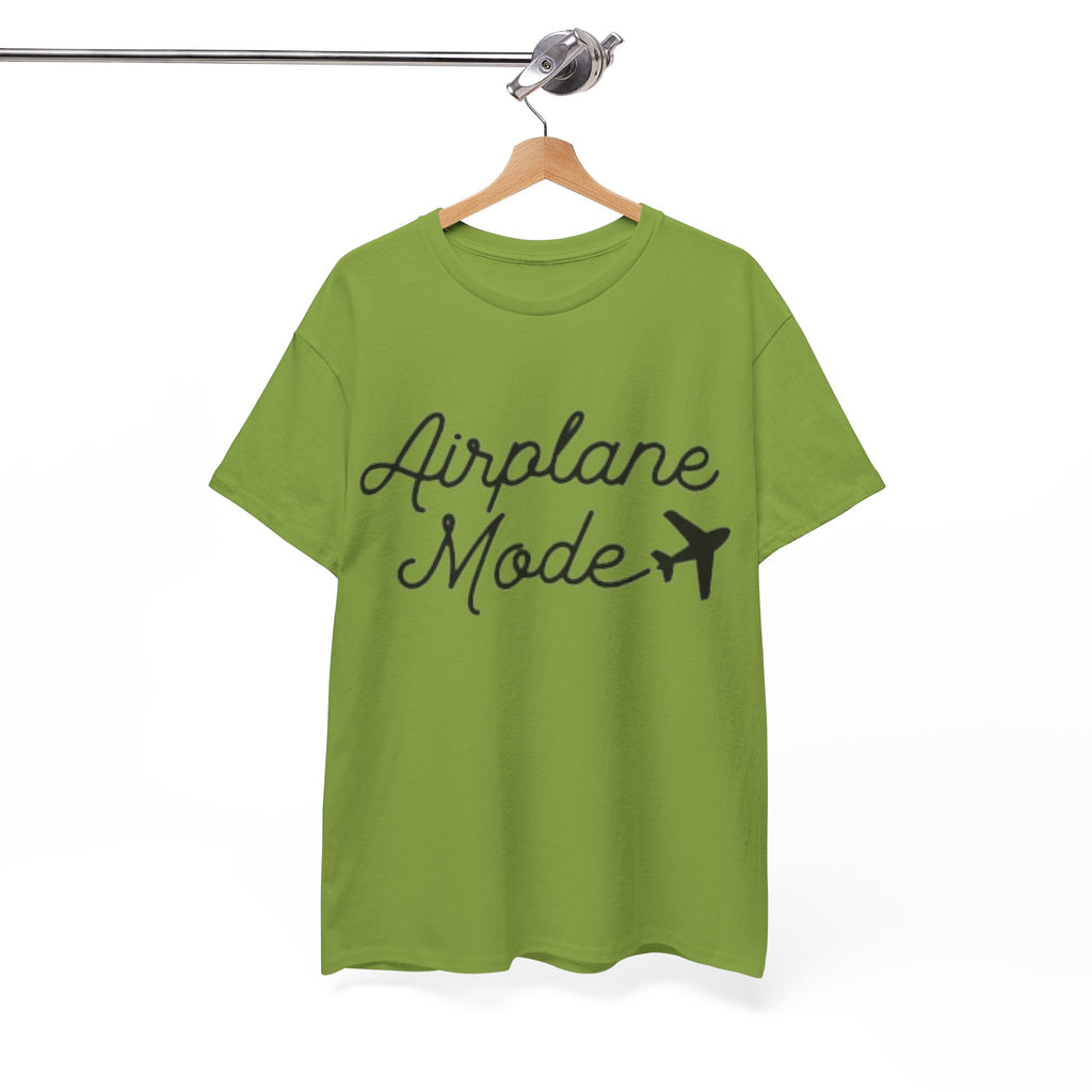 Airplane Mode Aviation Graphic Tee. gift for pilots. flight attendant. aviation lovers.
