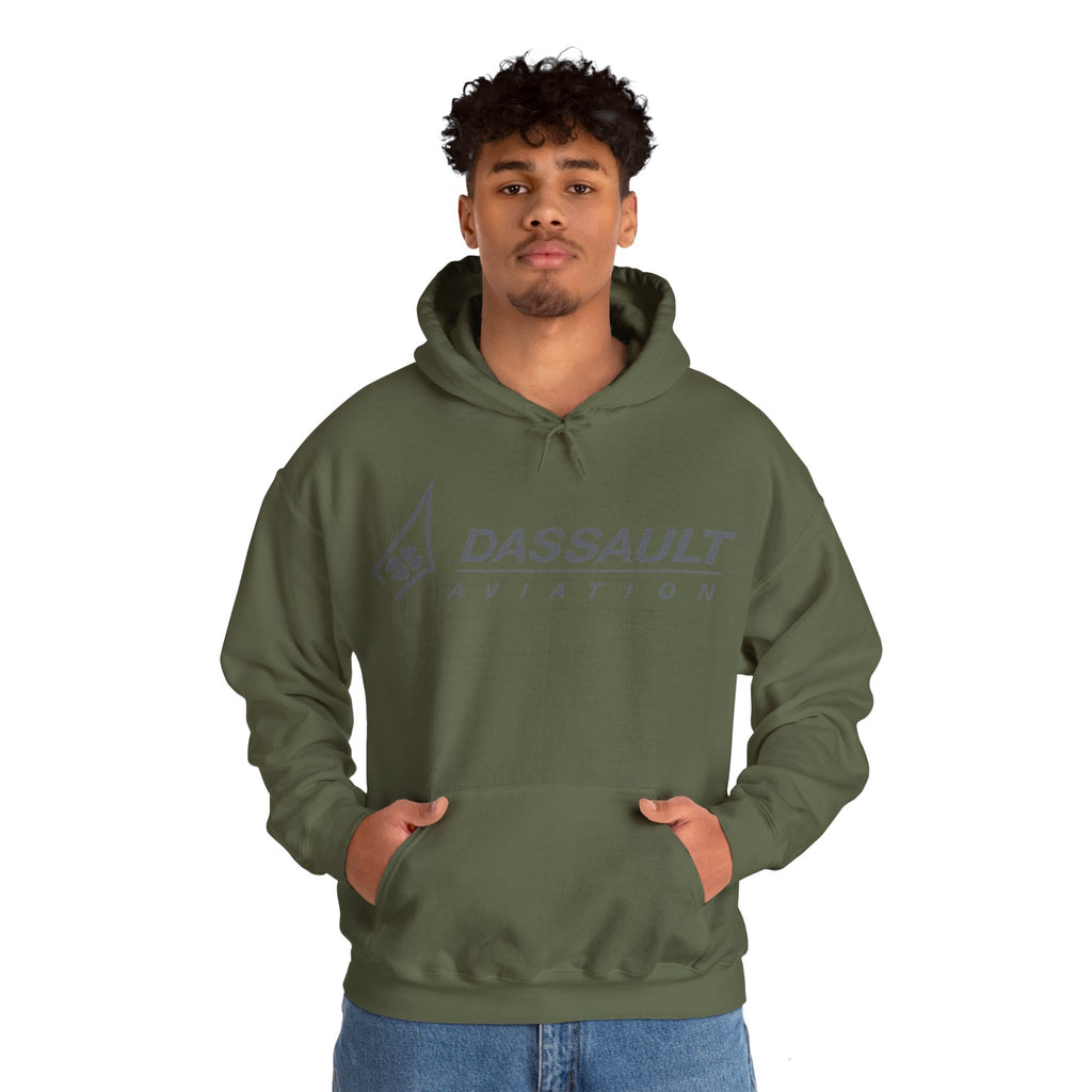 Dassault aviation hoodie. aviation. pilots hoodie. (logo)