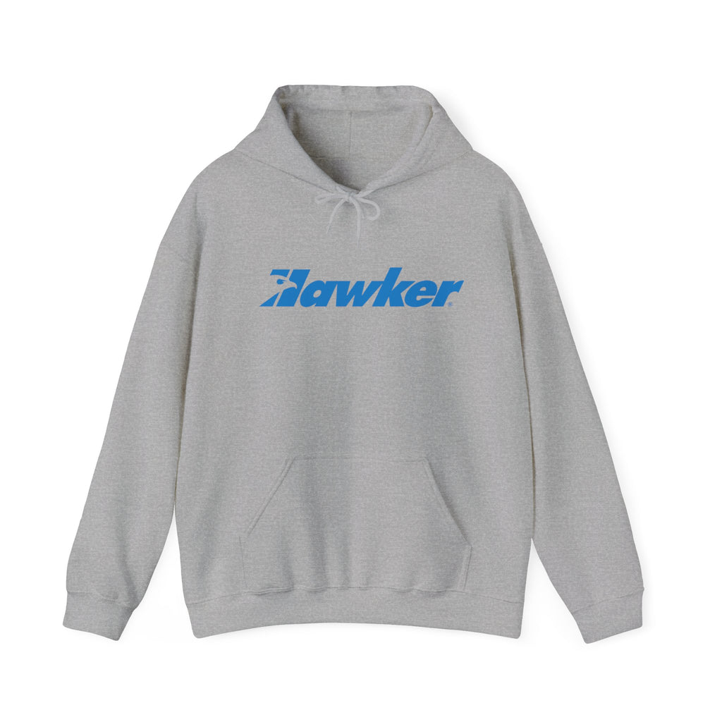 HAWKER AVIATION. HOODIE. gifts for pilots. aviation t-shirt. aviation hoodie. (logo)