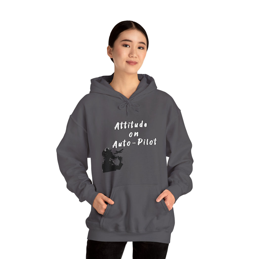 Female Pilot Hoodie. aviation. aviation gifts. gifts for pilots. attitude. graphic tee