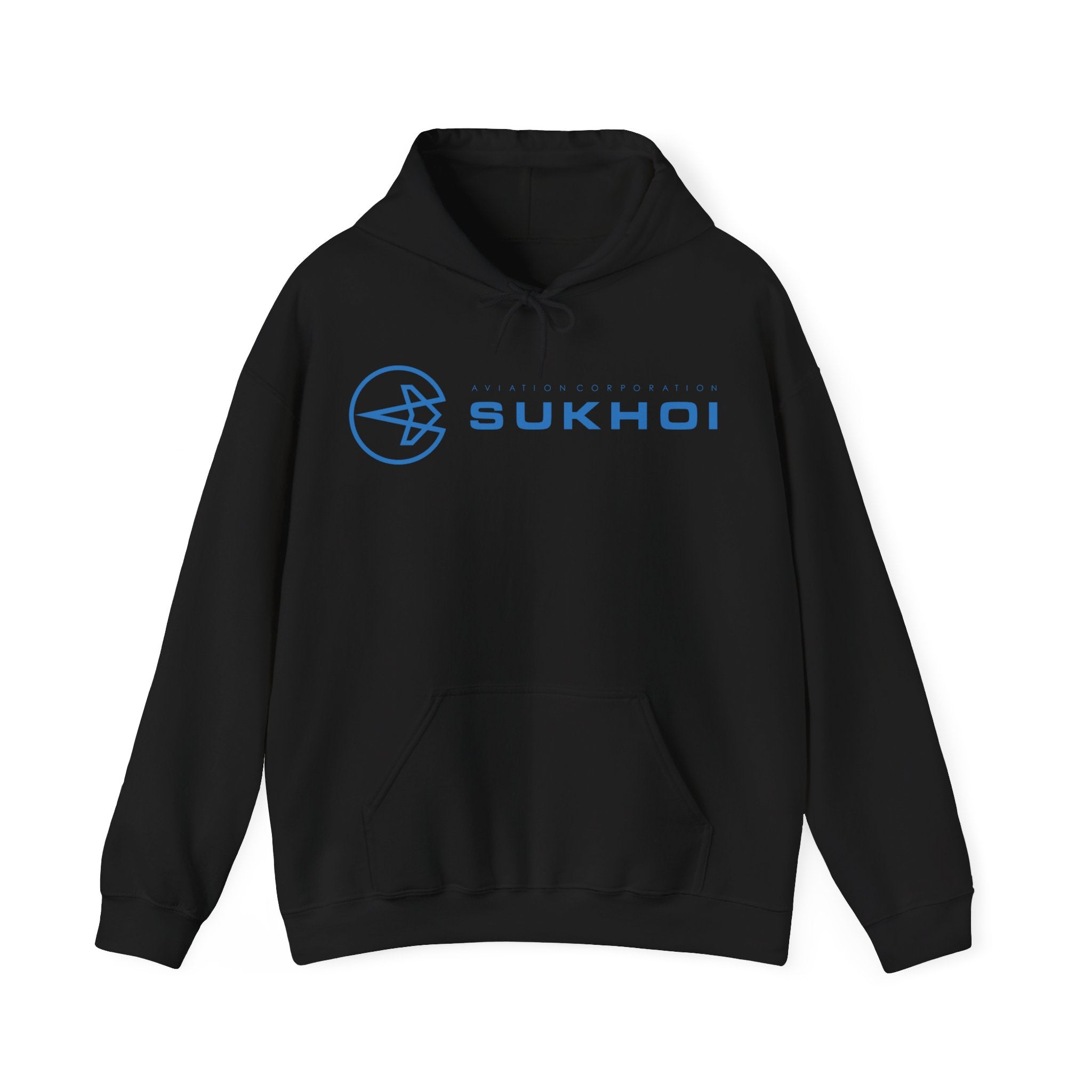 SUKHOI AVIATION HOODIE. gift for pilots. graphic design. (logo)