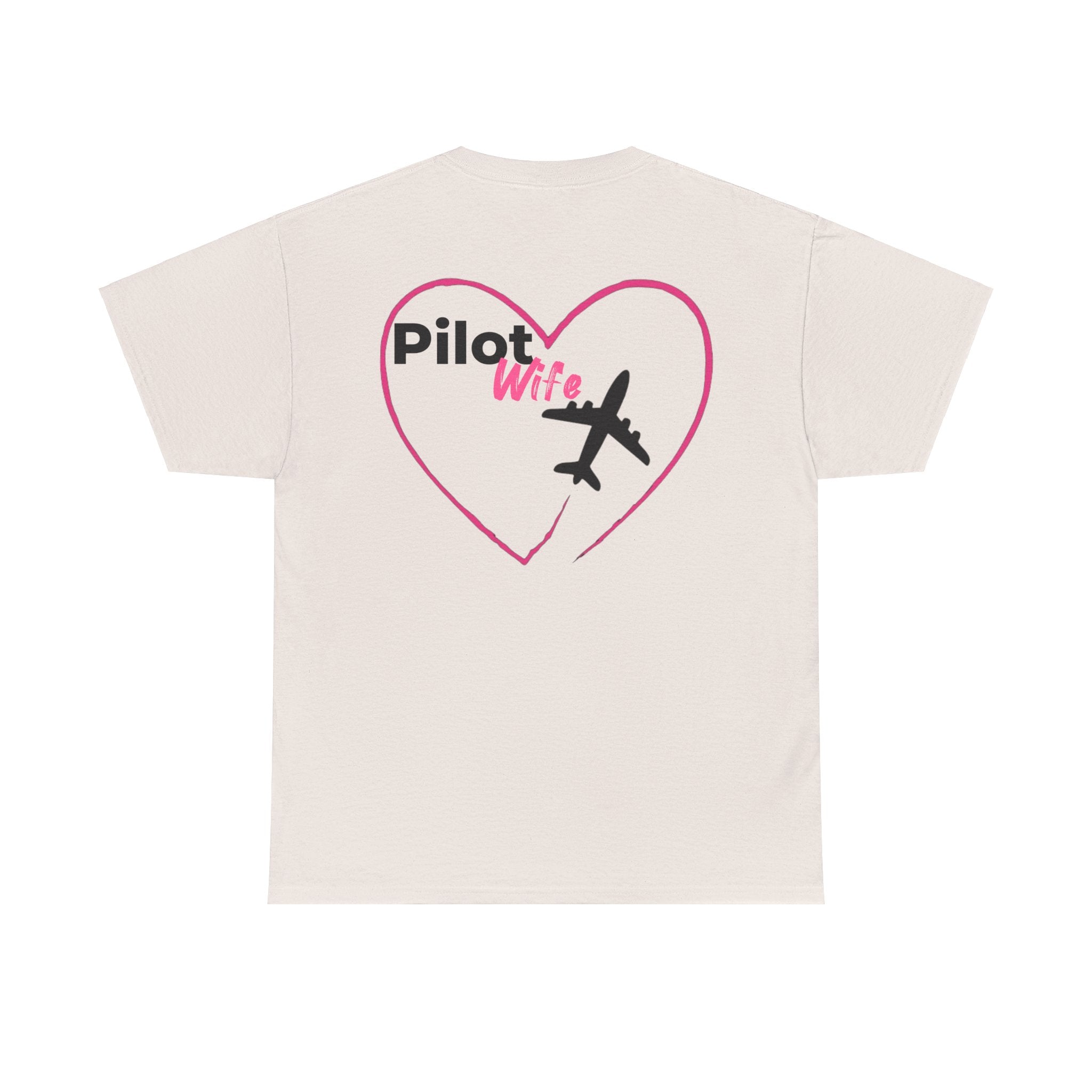 Pilot Wife t-shirt. pilots. gifts. for her. aviation. planes. pilot. anniversary.