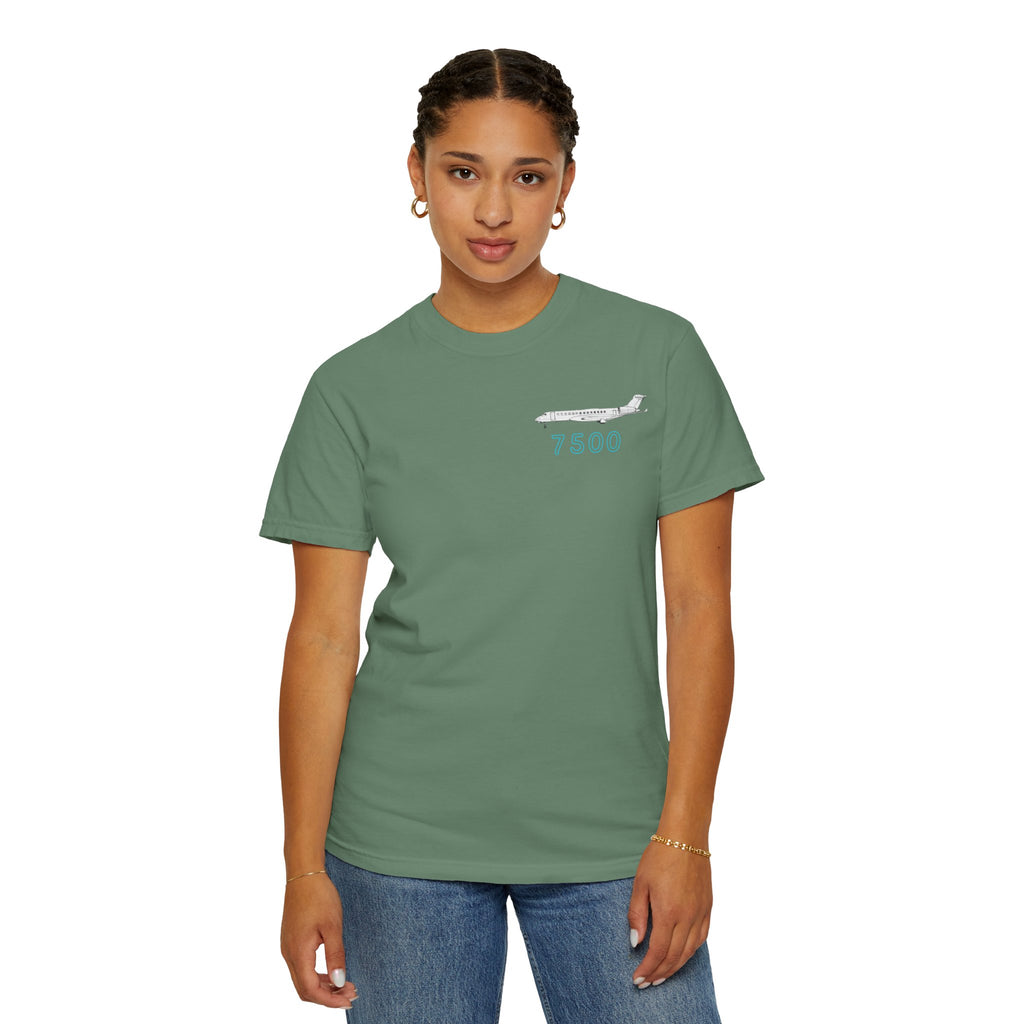 Global 7500 T-shirt. aviation. gift. pilot. jets. mens gifts. gifts for her