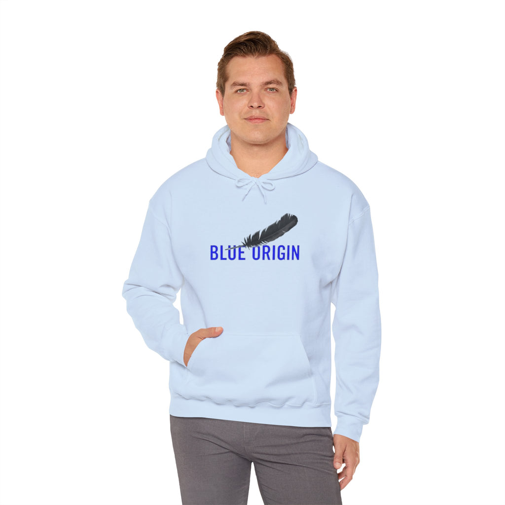 Blue Origin Hoodie. pilots. aviation hoodie. (logo)