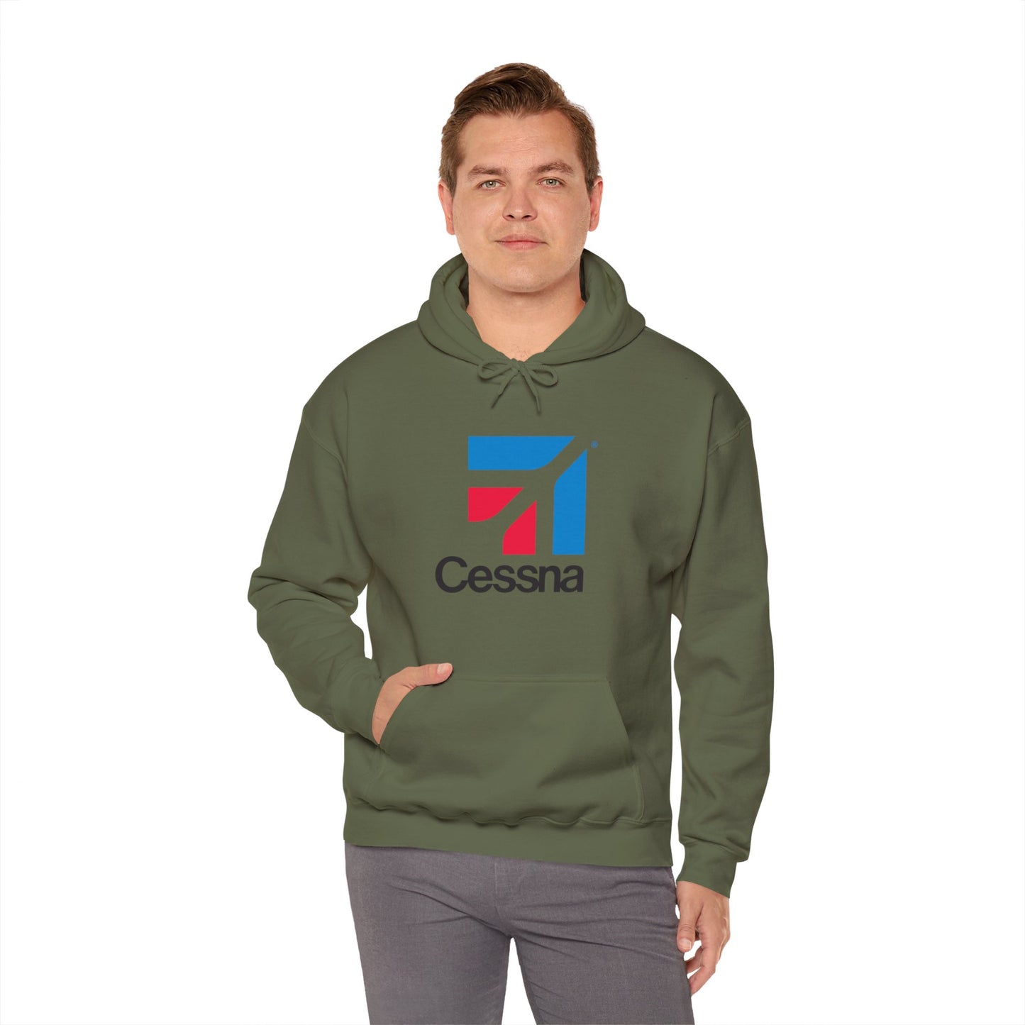 CESSNA HOODIE. aviation t-shirt. aviation hoodie. gifts for pilots. (logo)