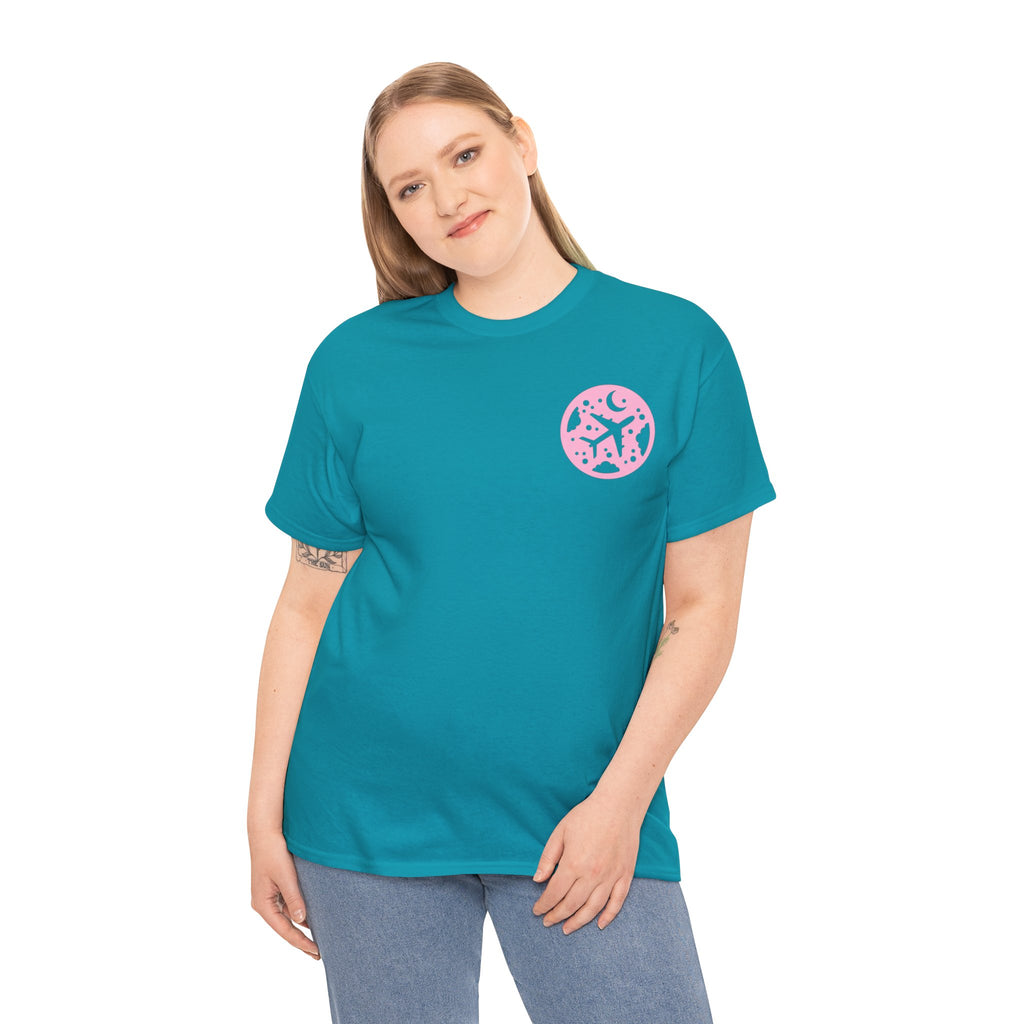 starry night. aviation. t-shirt. planes. sky. pilots. gifts