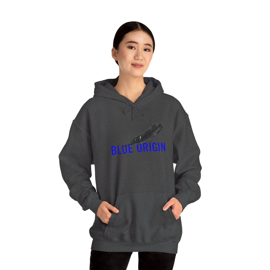 Blue Origin Hoodie. pilots. aviation hoodie. (logo)