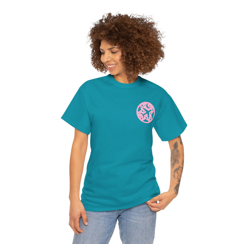 starry night. aviation. t-shirt. planes. sky. pilots. gifts