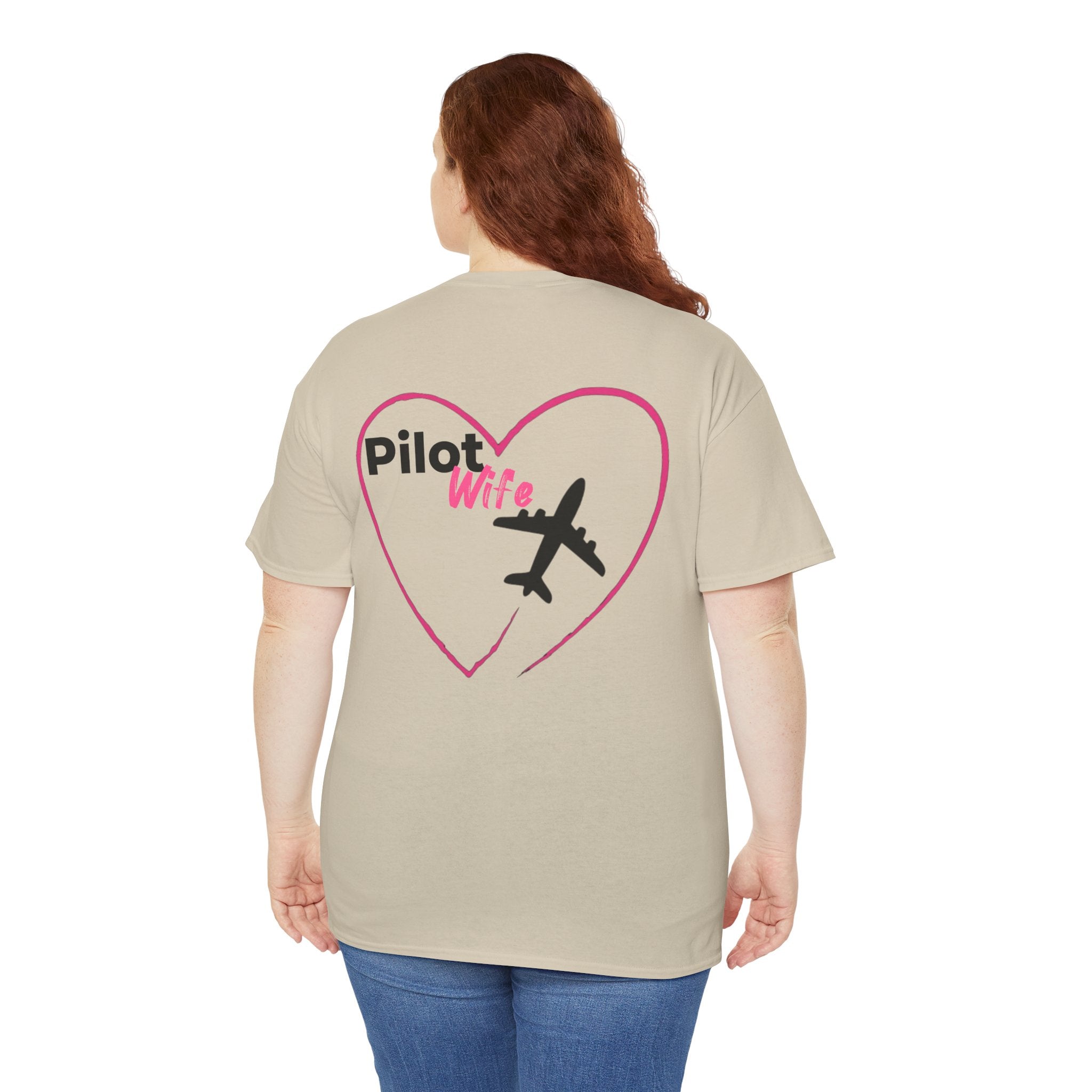 Pilot Wife t-shirt. pilots. gifts. for her. aviation. planes. pilot. anniversary.