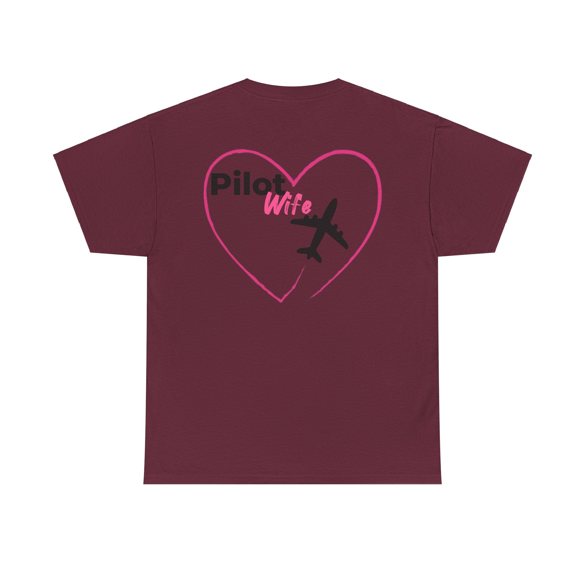 Pilot Wife t-shirt. pilots. gifts. for her. aviation. planes. pilot. anniversary.