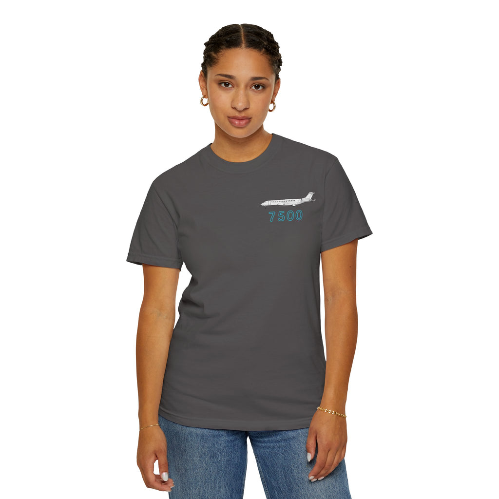 Global 7500 T-shirt. aviation. gift. pilot. jets. mens gifts. gifts for her