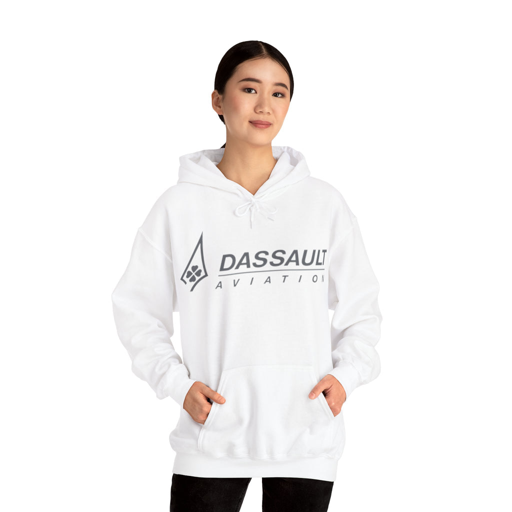 Dassault aviation hoodie. aviation. pilots hoodie. (logo)