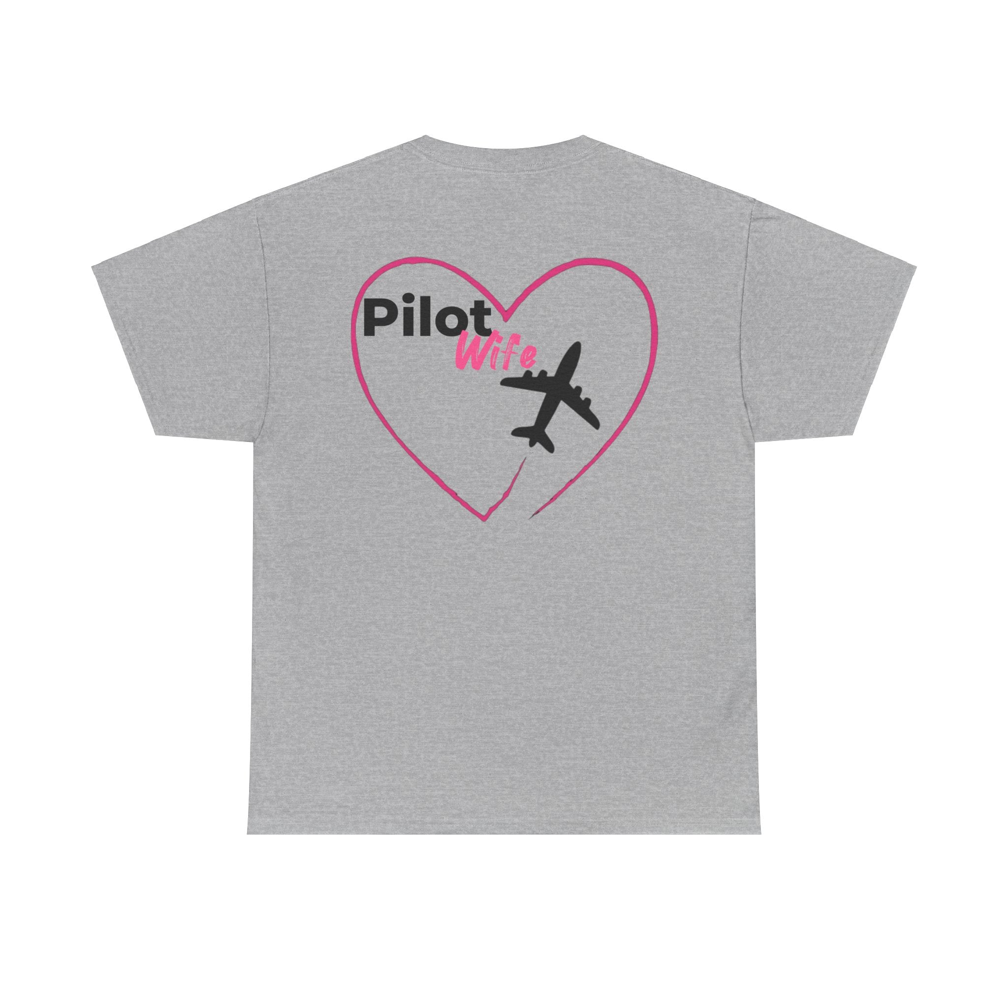 Pilot Wife t-shirt. pilots. gifts. for her. aviation. planes. pilot. anniversary.