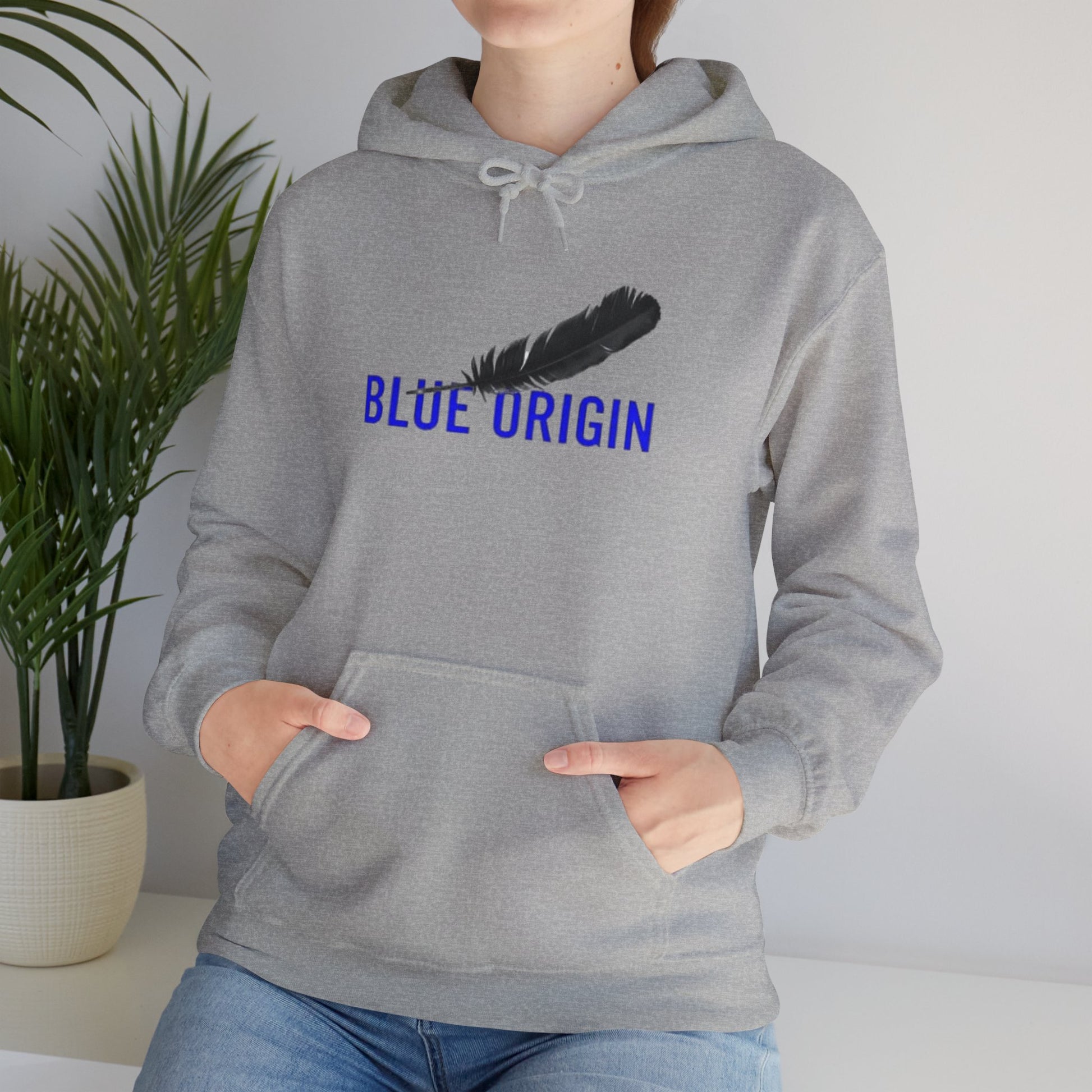 Blue Origin Hoodie. pilots. aviation hoodie. (logo)