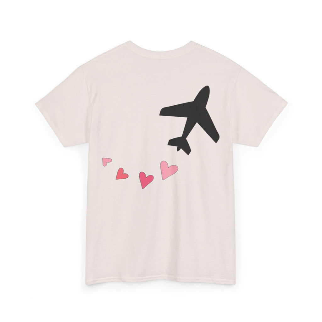 LOVE CHEMTRAILS. aviation t-shirt. pilots. love. hearts