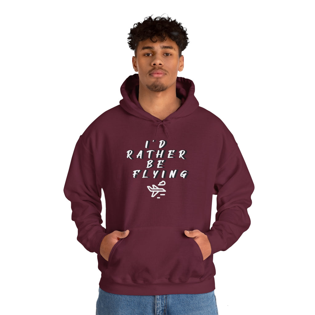 I'D rather be FLYING!. gift for pilots. aviation. aviation gifts. graphic design. planes. pilot